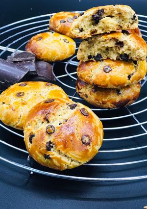 Foto de Mini Brioches Saudáveis de Chocolate