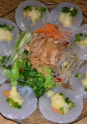 Hình của món Bánh Bèo Bì.