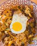 Bibimbap chay - (cơm trộn HQ)