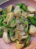 Oseng buncis fish roll