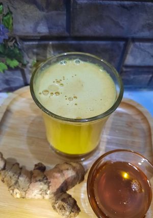 Foto resep Susu kedelai kunyit