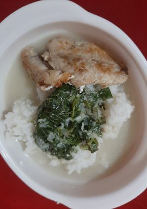 Foto resep #MPASI : SAYUR BOBOR BAYAM & IKAN KEMBUNG GORENG
