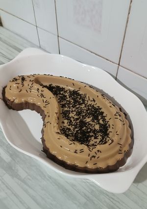 عکسی از دستور دسر کارامل بیسکویتی