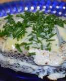 Salmón Blanco al Roquefort