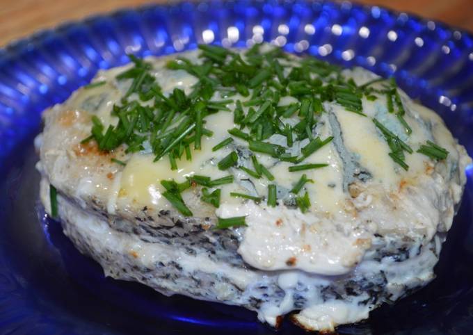 Salmón Blanco al Roquefort Receta de Fabio Talibs- Cookpad