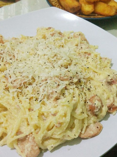 Foto resep Spaghetti Carbonara