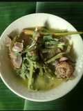 Daging bebek pucuk labu