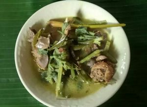 Foto resep Daging bebek pucuk labu