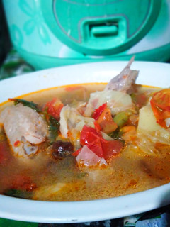 Foto resep Sup tomat ayam asem manis pedes suwegerr