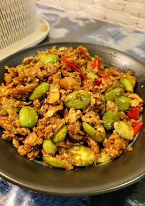 Foto resep Telor pete sederhana