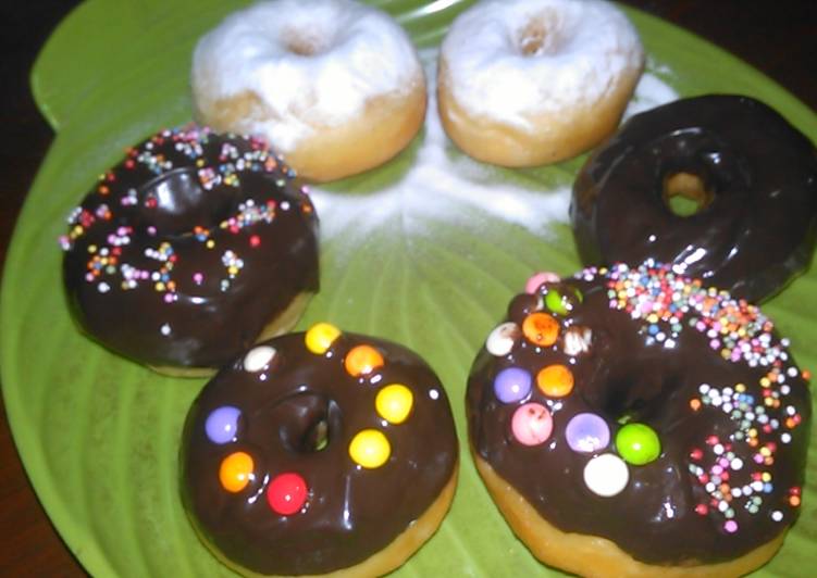 Resep Donat tanpa telur tetap enak dan empuk Anti Gagal