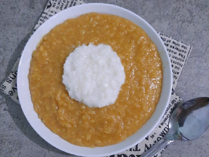 Langkah Mudah untuk Menyiapkan Resep 33. Bubur Merah Putih yang Enak Banget Anti Ribet, Uenak Banget
