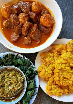 Foto resep Rendang daging telur