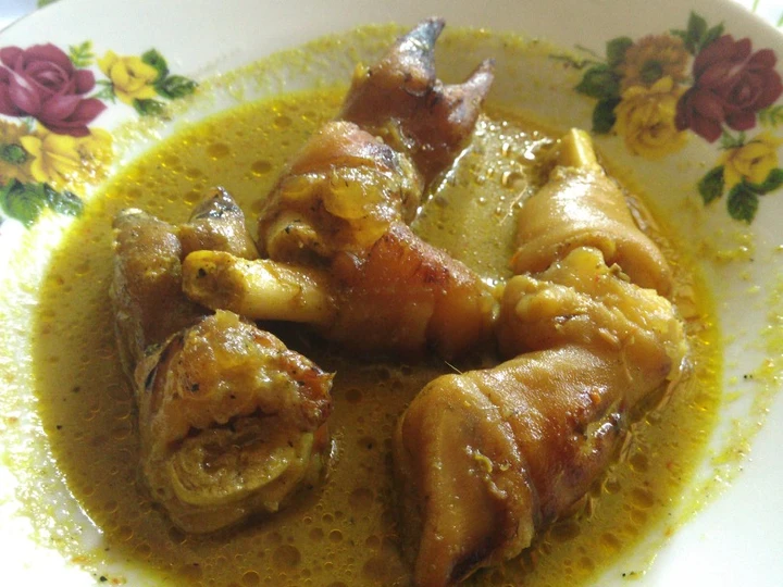 Langkah Mudah untuk Menyiapkan Resep Gulai Kaki kambing/kikil bumbu instan yang Sempurna