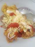 Omelet baso cumi