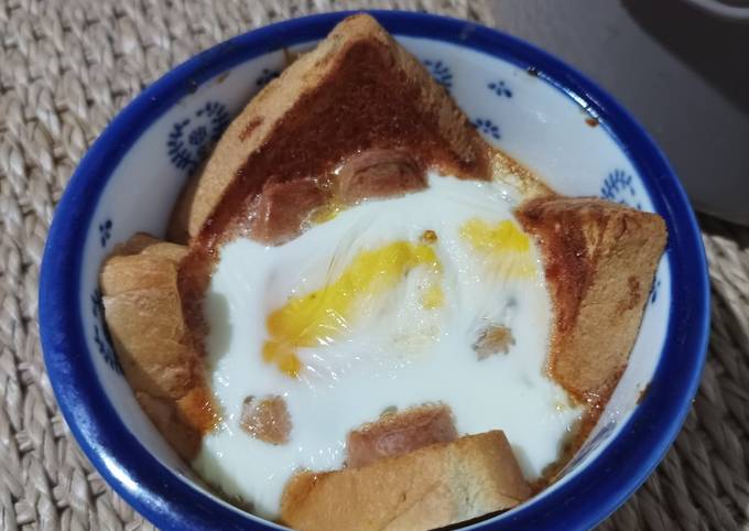 Resep Roti Panggang Telur Sosis Oleh Asti Ramadhani Cookpad