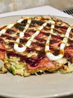 A picture of Okonomiyaki.