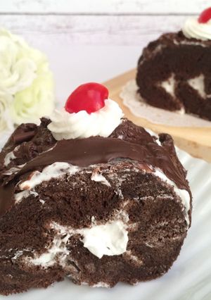 Foto resep Blackforest Roll