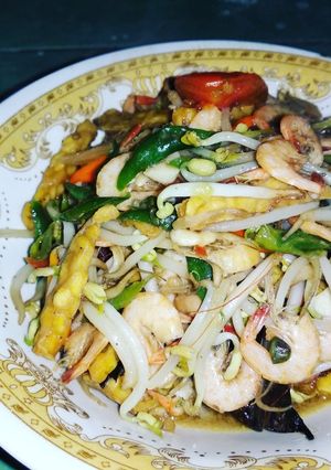 Foto resep Tumis TTU (tempe,tauge, udang)