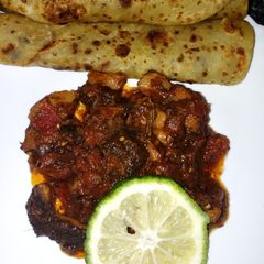 A picture of Tripe stew.