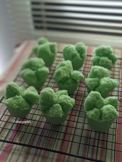 Foto resep Kue Mangkok Apem Beras Pandan