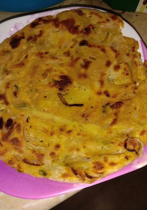 A picture of Masale dar Paratha.