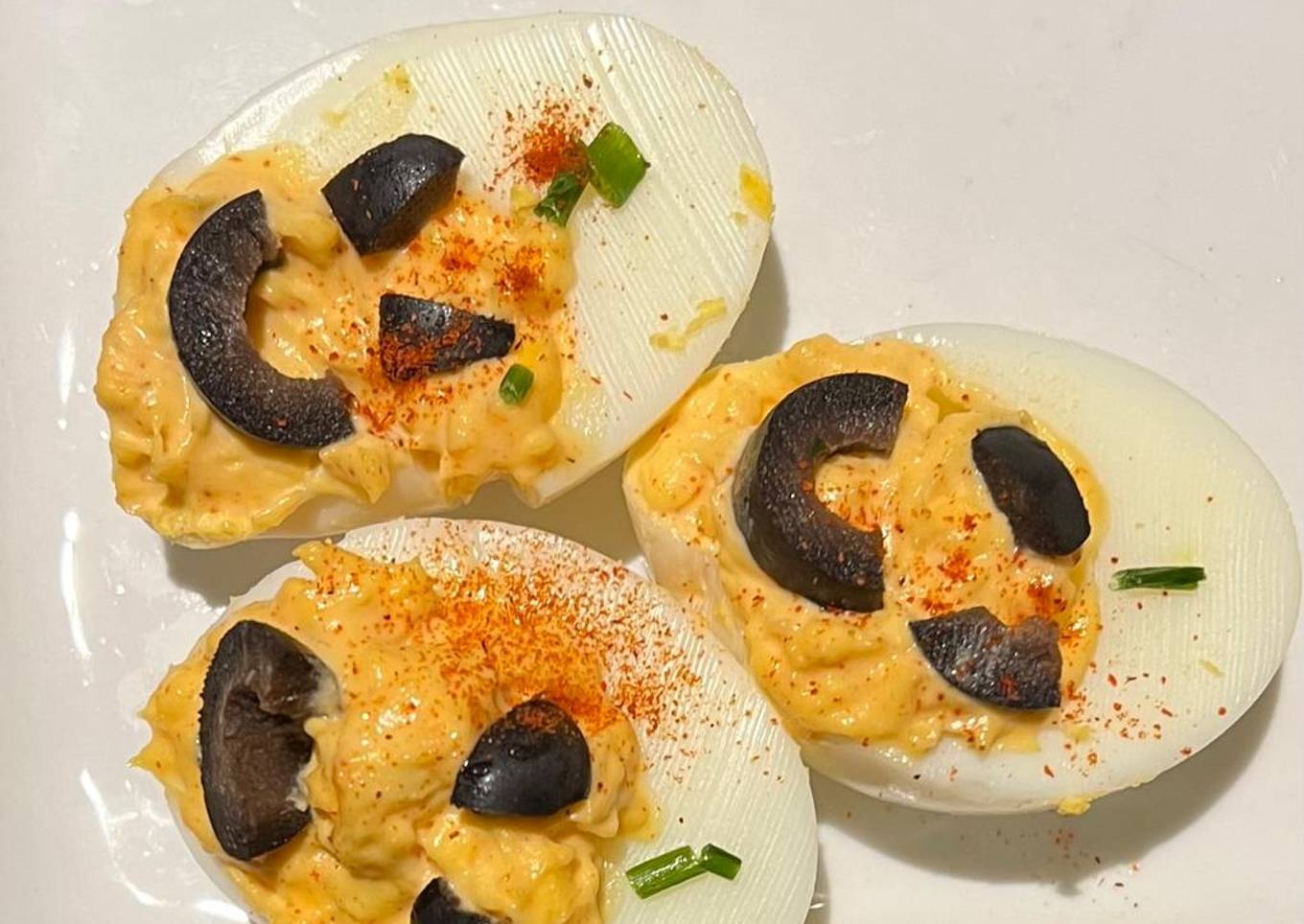 Oeuf Mimosa Halloween