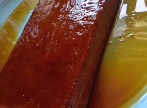Una foto de Flan de dulce de leche😋