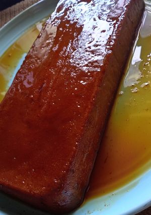 Una foto de Flan de dulce de leche😋