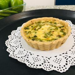 A picture of Vegetable Quiches.