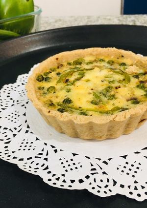 A picture of Vegetable Quiches.