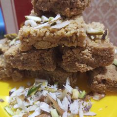 A picture of Mysore Pak.