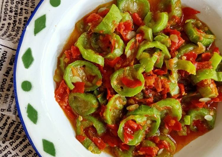 Resep: Sambal Oyong (Gambas) Farah Quinn