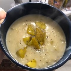 A picture of Dill Pickle SOUP.