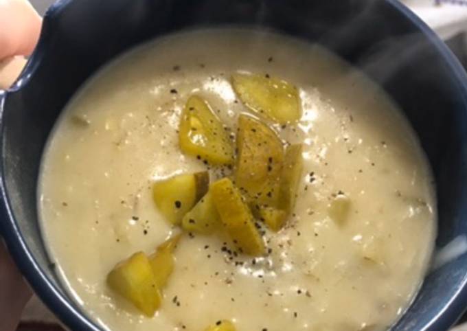 Recipe of Super Quick Homemade Dill Pickle SOUP