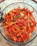 Kim chi củ cải dưa leo