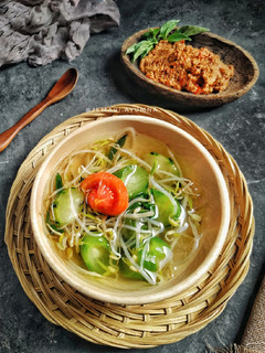 Foto resep Sayur Bening Tauge Gambas(Oyong)