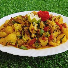 A picture of Mix Sabzi (Vegetables).