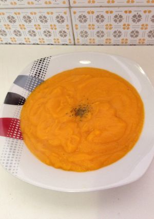 Una foto de Crema de calabaza 🎃