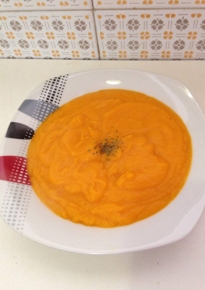 Una foto de Crema de calabaza 🎃