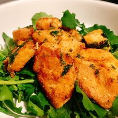 A picture of Crispy Chicken on Rocket 🚀.