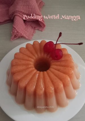 Foto resep Pudding Wortel Mangga