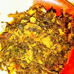 A picture of Vegetable soup.