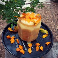 A picture of Mango Custard.
