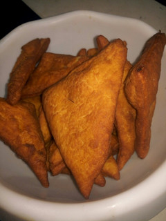 Una foto de Torta fritas dulces!!
