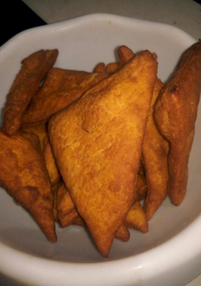 Una foto de Torta fritas dulces!!