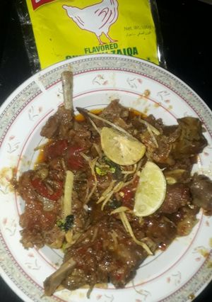 A picture of Chops masala.