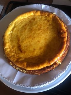 Una foto de Tarta de queso al horno
