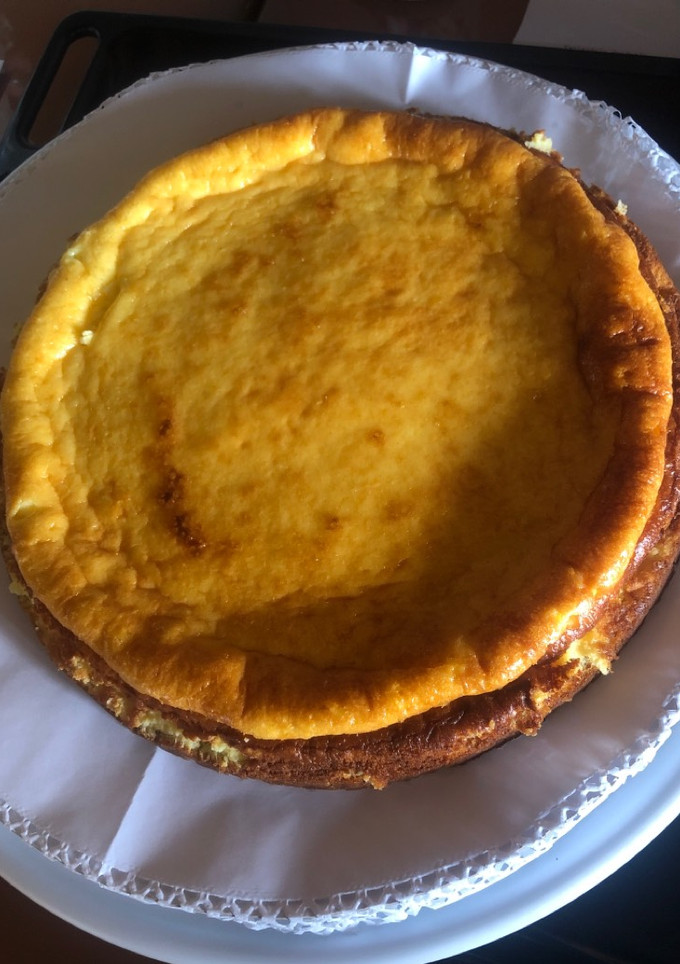 Una foto de Tarta de queso al horno