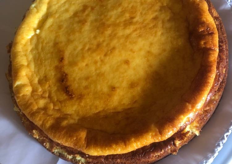 Tarta de queso al horno